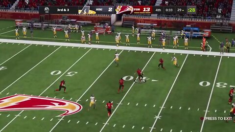 TDFL Football [Season 6/Week 9]: San Diego (6-1) @ Toronto (6-2)