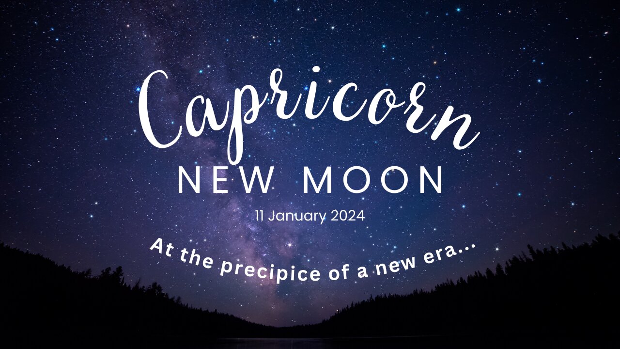 Capricorn New Moon augurs a new era