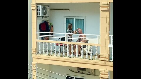 Balcony Haircut