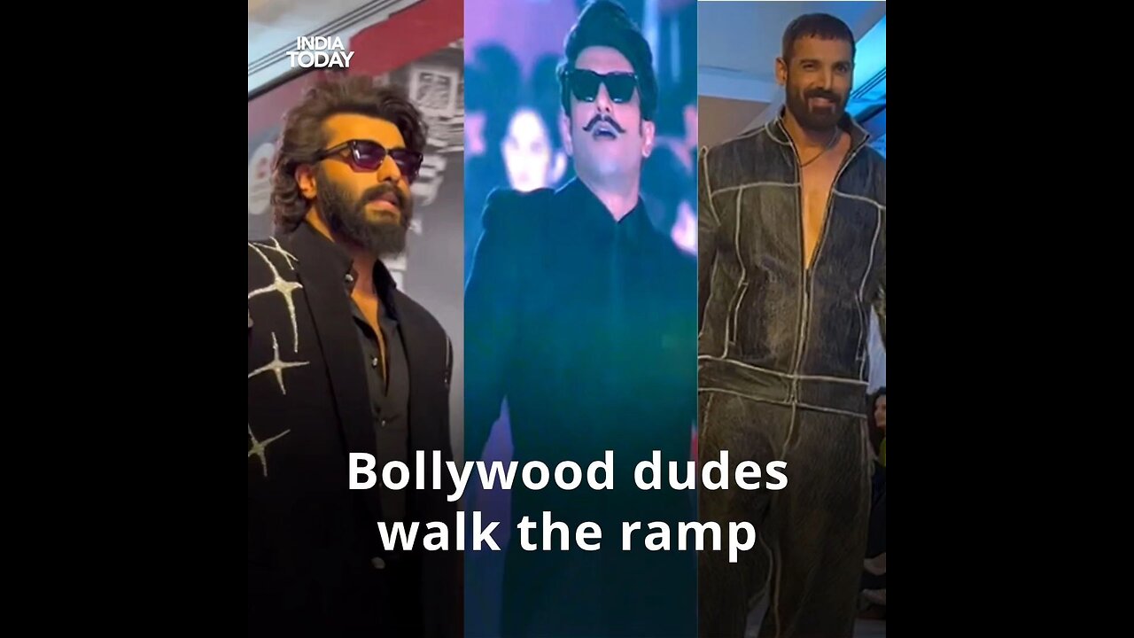 BOLLYWOOD DUDES WALK THE RAMP || RANVEER SINGH