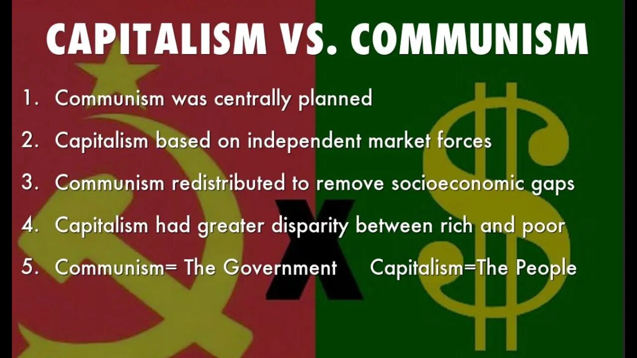 Capitalism, Socialism, and Communism Compared, Mystery School