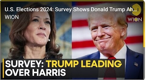 U.S. Elections 2024: Survey Shows Donald Trump Ahead by Two Points Over Kamala Harris | d