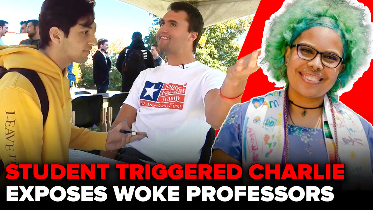 College Student Finds it "Unsettling" Charlie Exposes WOKE College Professors