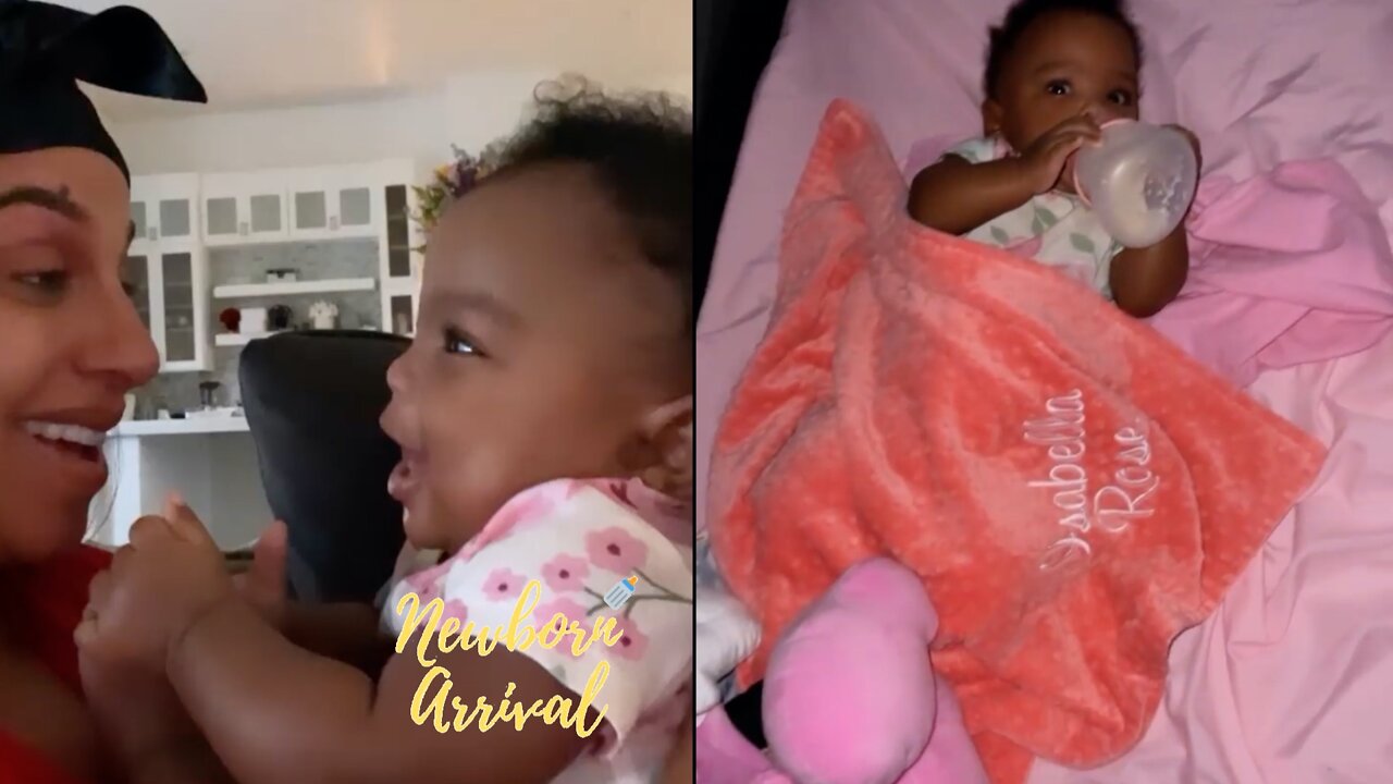 Ne-Yo & Crystal Smith's Daughter Isabella Sleeps By Herself For The 1st Time! 🛌