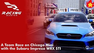 A Team Race on Chicago Mini with the Subaru Impreza WRX STI | Racing Master