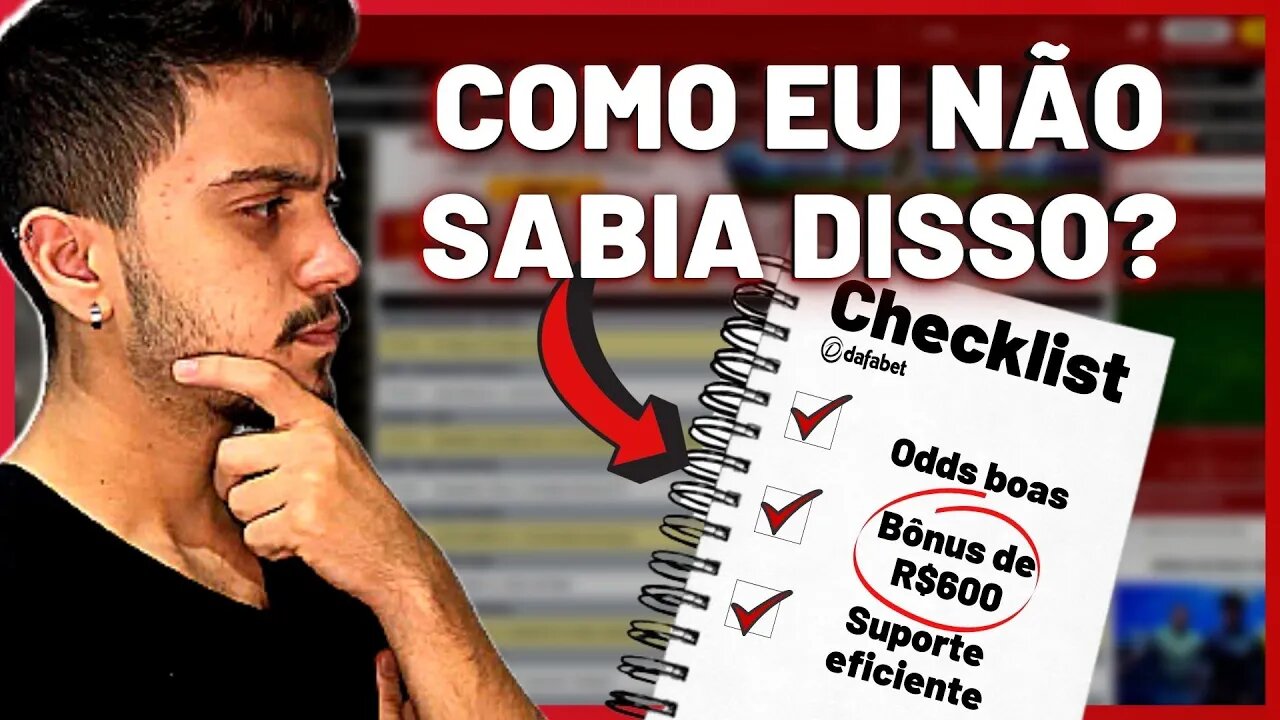 APOSTAS ESPORTIVAS | ANÁLISE DA DAFABET (melhor que a BET365?)