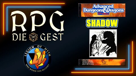 [#20-1.2] - How to use the SHADOW in AD&D 2E