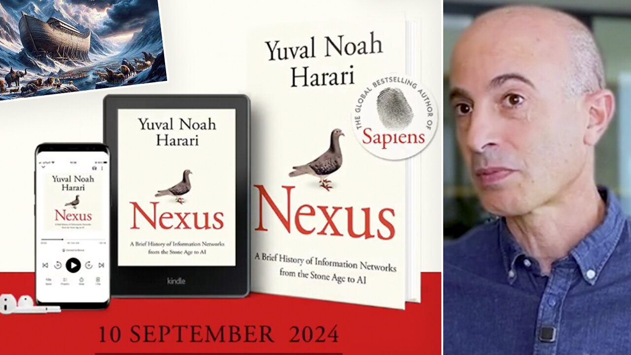 Yuval Noah Harari | Why Did Yuval Noah Harari Choose to Feature a "Dove" On the Cover of His New Book "Nexus?" What Does "Nex" Mean? In Latin, Next Means: To tie, to bind, death and murder + A Reverse Noah's Ark?