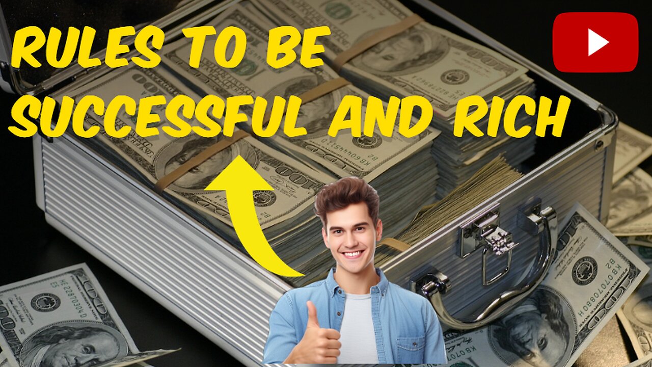 rules to be successful and rich