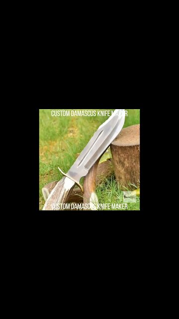 Custom Damascus Knife Maker #knife #knives #shorts