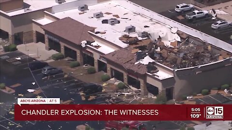 Four people hurt in Chandler business explosion