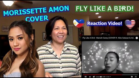 Filipino-American Reaction Video On Morissette Amon's Cover Song Of "Fly Like A Bird"