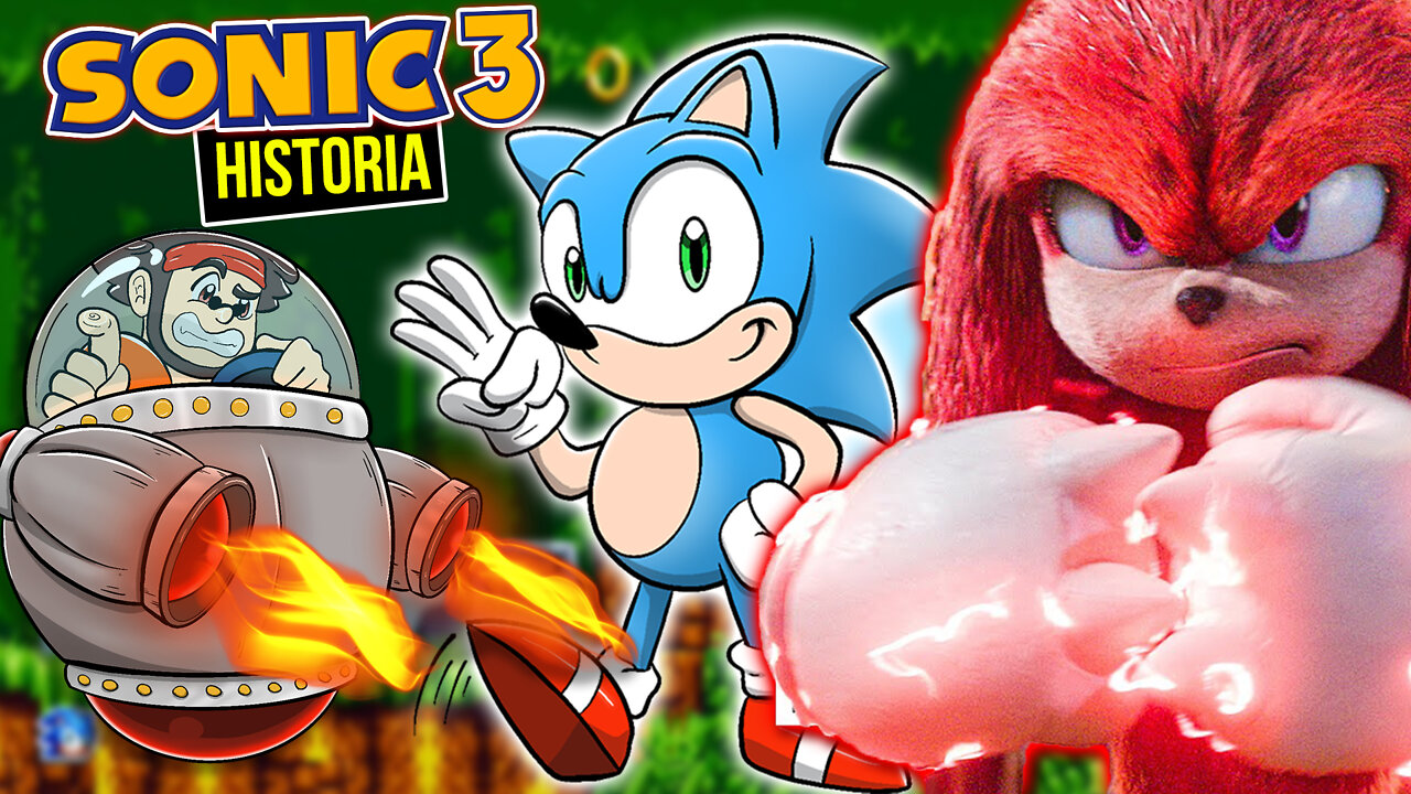 Sonic 3 - Knuckles ACABOU com Super Sonic