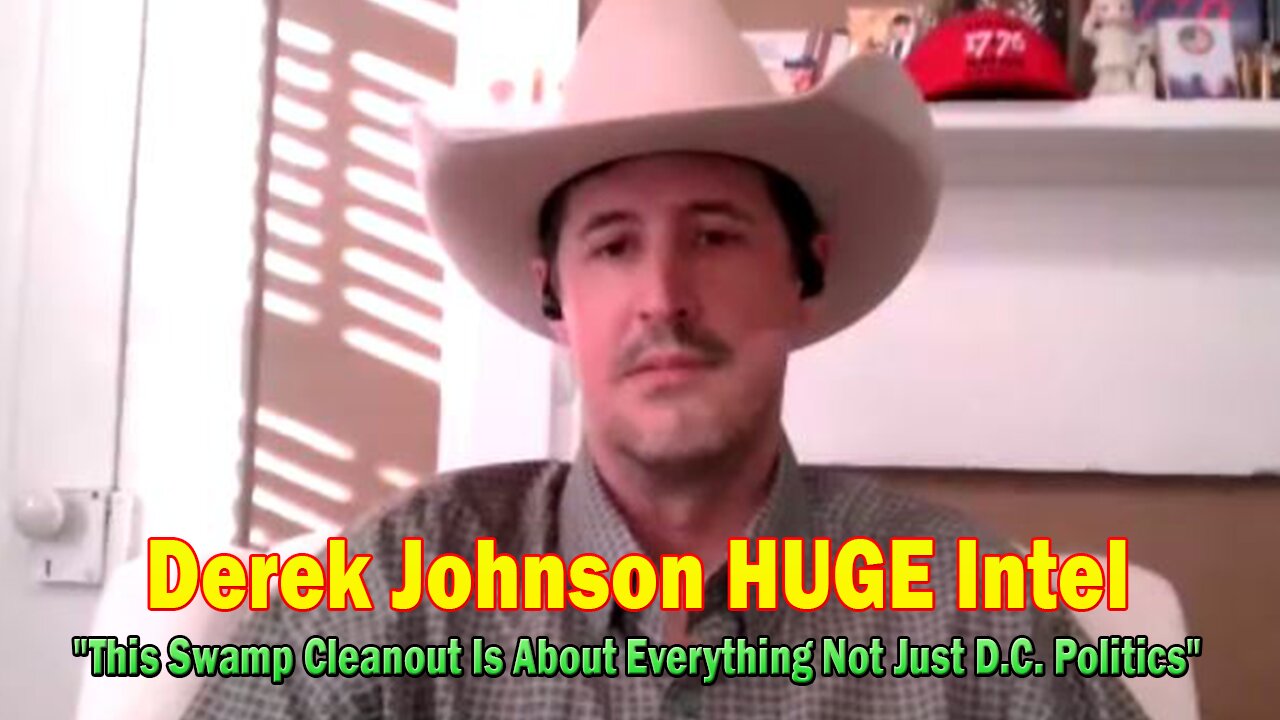 Derek Johnson HUGE Intel Oct 5: "This Swamp Cleanout Is About Everything Not Just D.C. Politics"