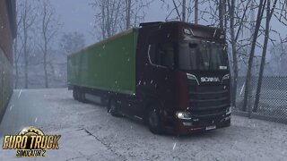 ETS2 Gameplay | Scania 730 S | Kalmar to Helsingborg | Onions 17t