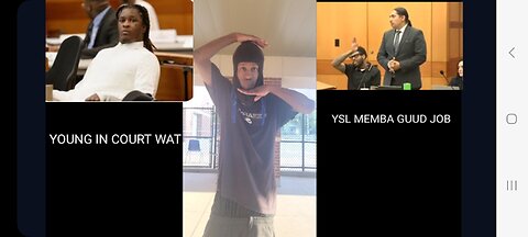 YOUNG THUGG IN COURT FIGHT FO HIS LIFE YSL MEMBER LOST HIS MIND SURVIN MURDER HOPE THUGG GET FREE