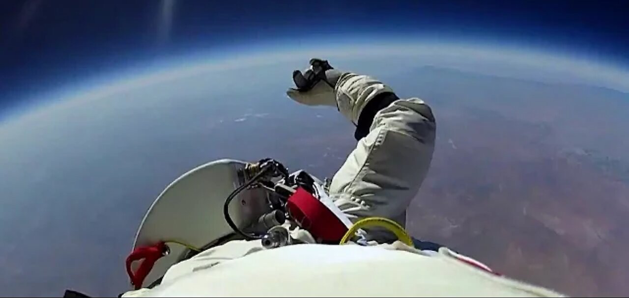 Jumping From Space! - Red Bull Space Dive - BBC