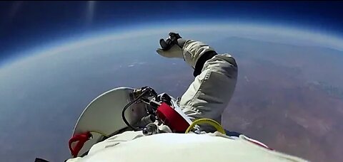 Jumping From Space! - Red Bull Space Dive - BBC