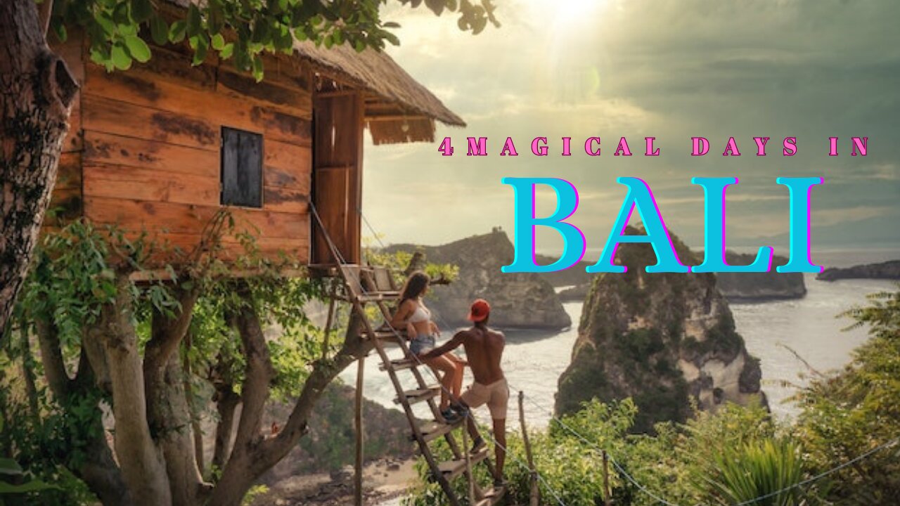 4 magical days in Bali