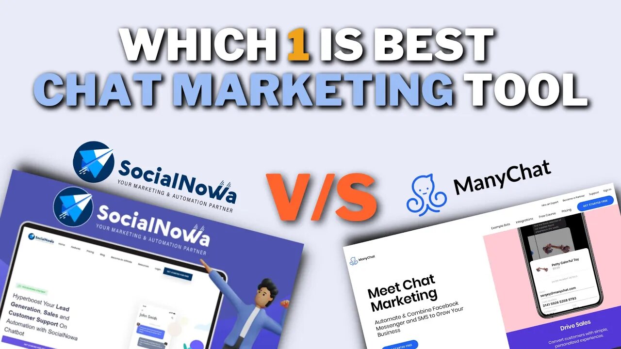 Socialnowa vs Manychat Comparison | Why Socialnowa is a Better Manychat Alternative ?