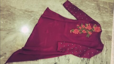 Stylish Kurti cutting