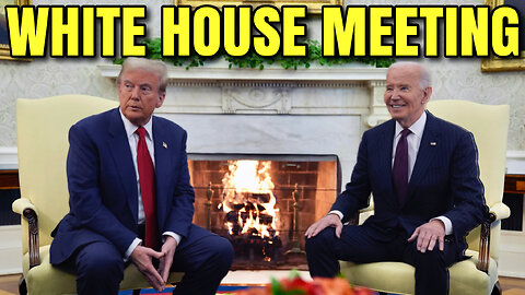 Donald Trump & Joe Biden White House Meeting - Bubba the Love Sponge® Show | 11/14/24