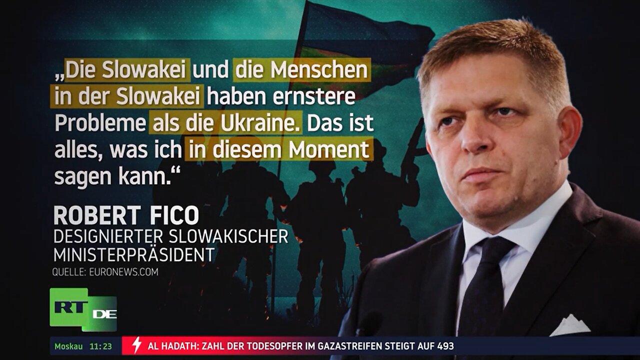 Immer weniger Unterstützung westlicher Staaten für die Ukraine