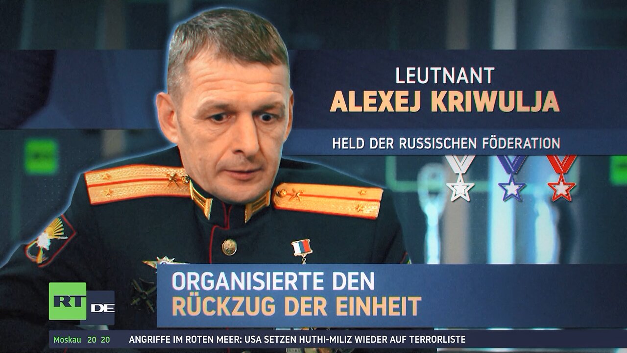 Exklusiv: Leutnant Kriwulja übernahm Kommando nach Verwundung des Kompaniechefs