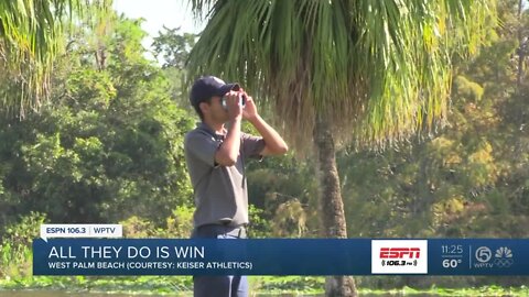 Keiser golf shows that winning is contagious