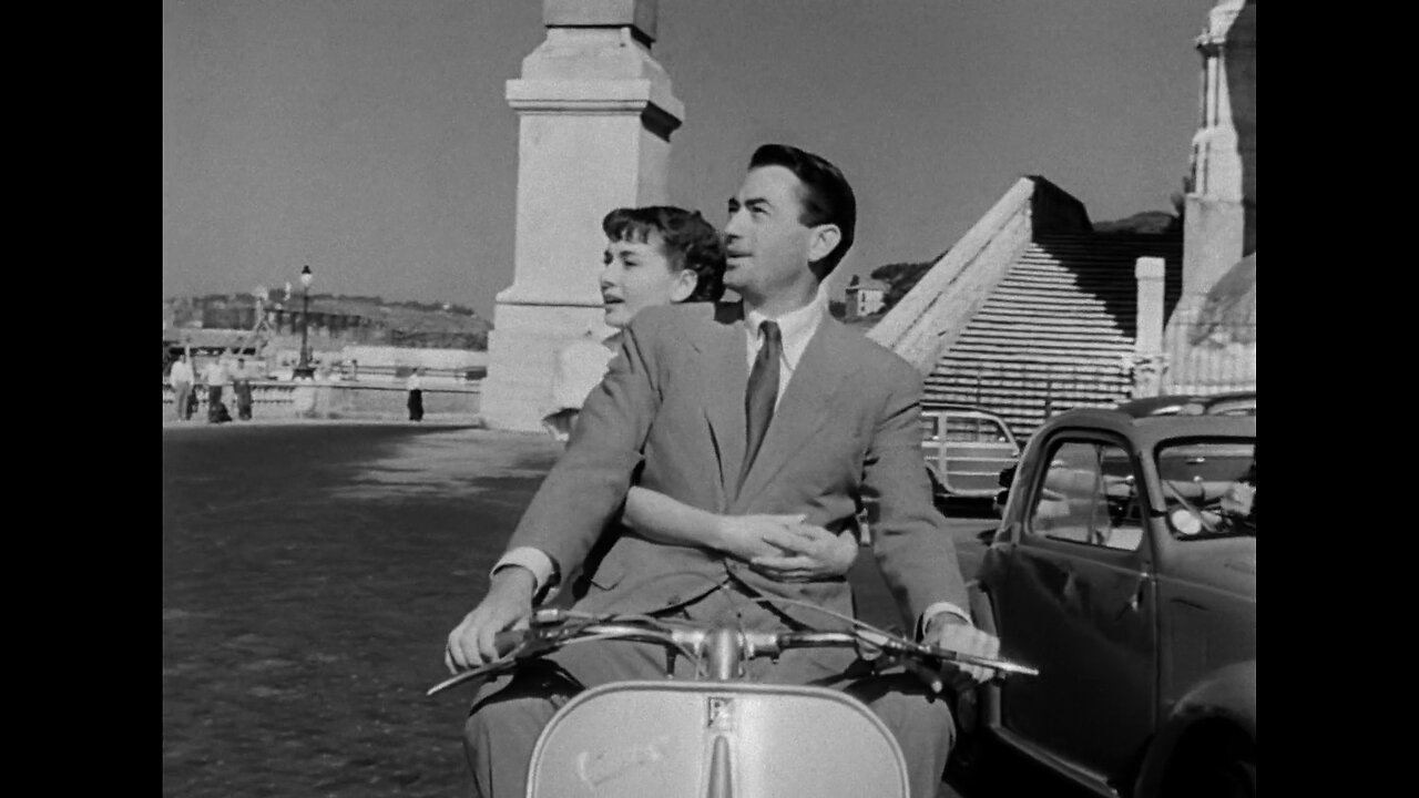 Roman Holiday 1953 Gregory Peck & Audrey Hepburn