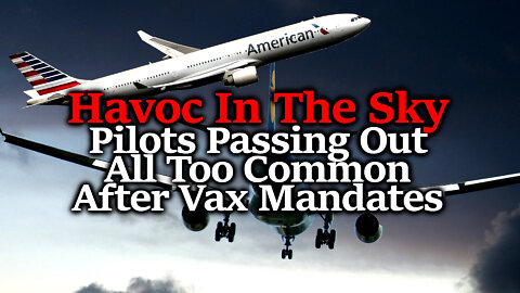 Vax To Blame?! Pilots Losing Control Mid Flight: A Firey Crash, Hero Passenger & Careers Ended