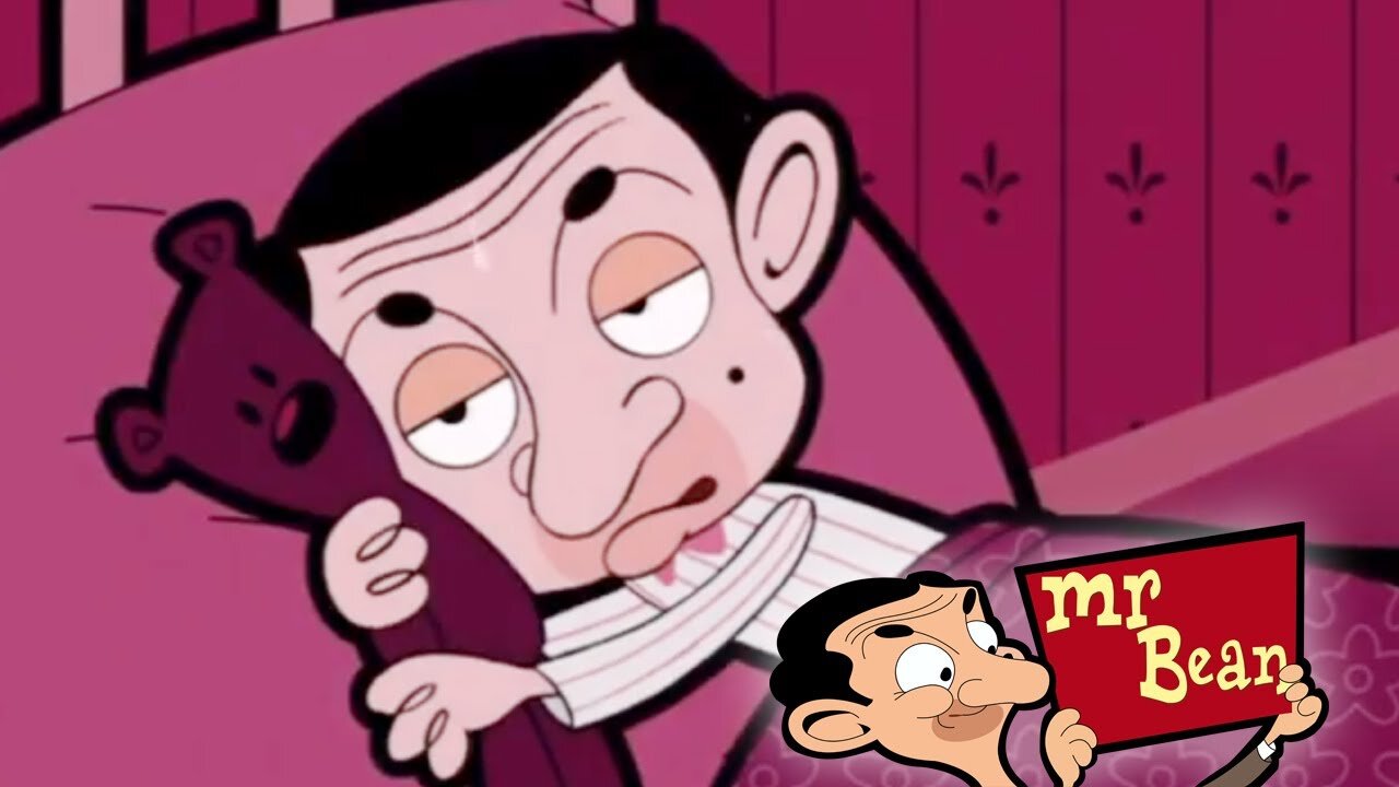 Too hot to sleep - Mr Bean Official Cartoon