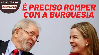 Gleisi Hoffmann afirma que Lula não fará carta ao povo brasileiro e critica teto de gastos |Momentos