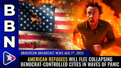 Aug 1, 2023 - American REFUGEES flee collapsing Democrat-controlled cities in waves of PANIC