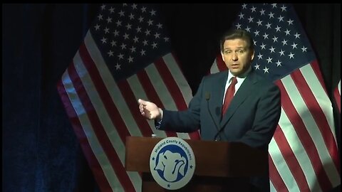 Gov DeSantis: GOP Needs To Take Advantages In Elections Like Democrats Do