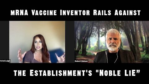 mRNA Vaccine Inventor Rails Against the Establishment's "Noble Lie" -