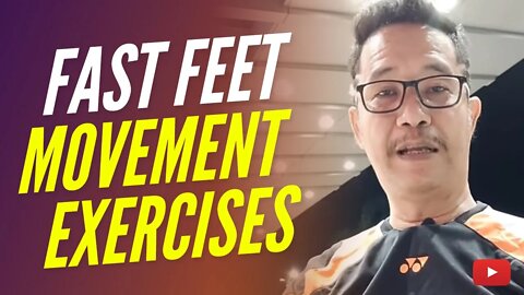 Fast Feet Movement Exercises for Badminton - PB KUSUMA TANGKAS - Indonesian with English subtitles