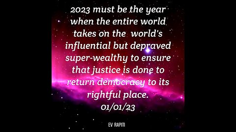 2022- a time to reflect