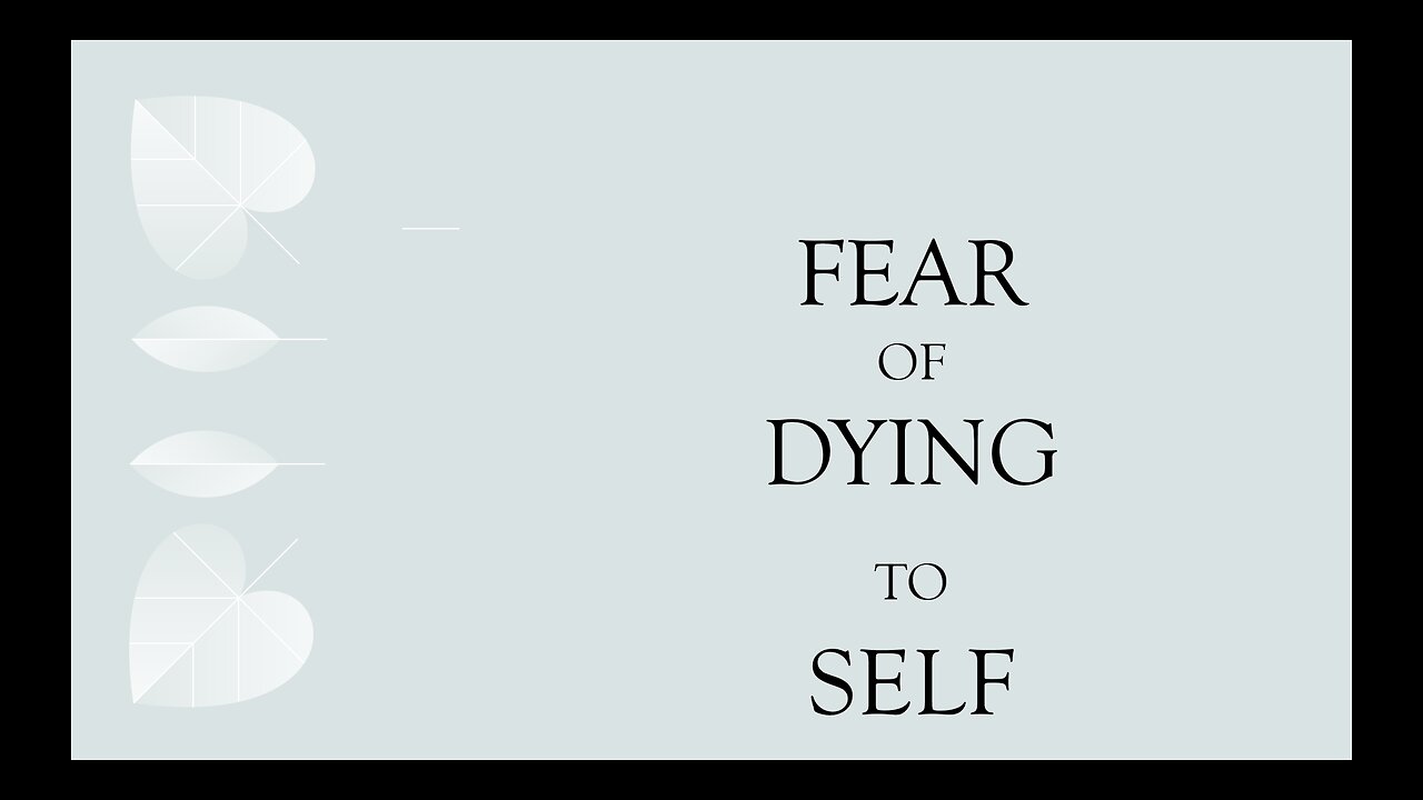 December 13 (Year 4) - Fear of Dying to Self - Tiffany Root & Kirk VandeGuchte