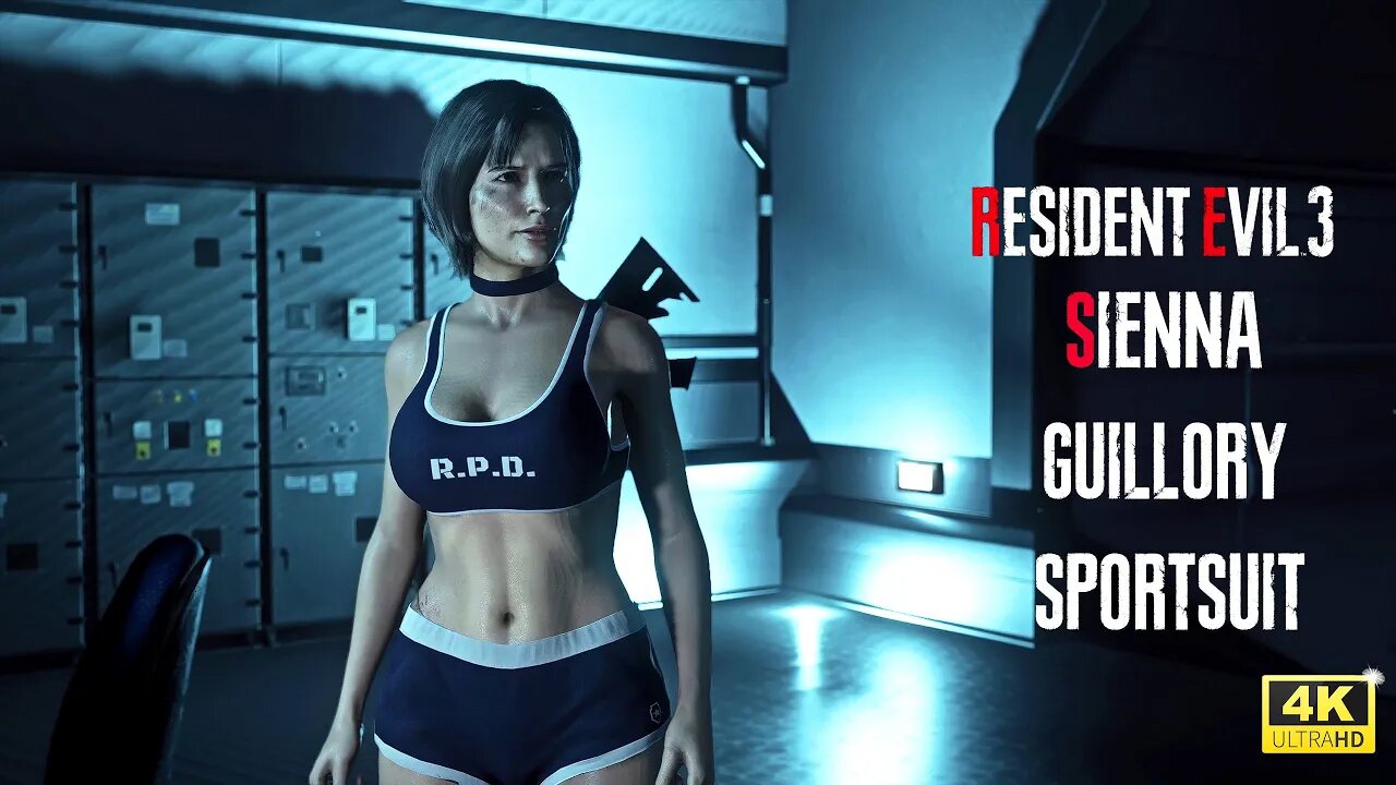 Resident Evil 3 Remake Sienna Guillory [4K]