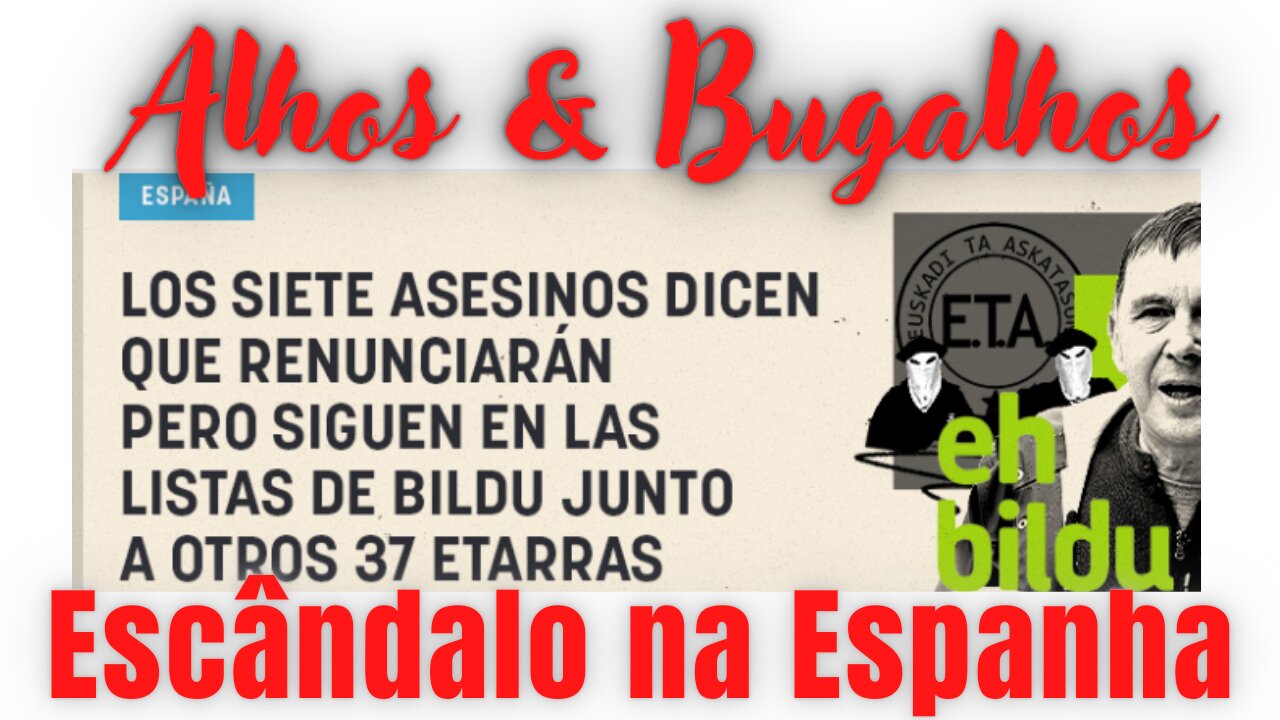 Eleição na Espanha em polvorosa