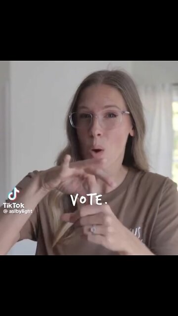 ASL/Captioned - Christians must vote!