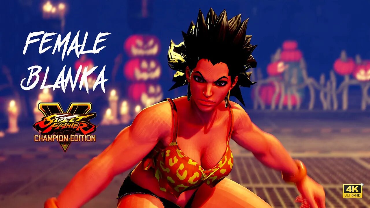 Street Fighter V Female Blanka