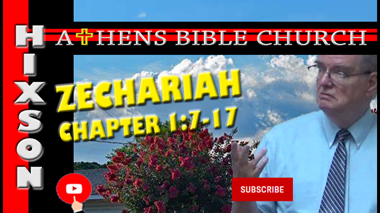 Zechariah Among The Myrtles | 1:7-17 | Athens Bible Church