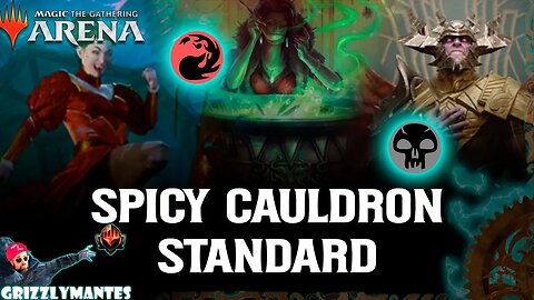 🔴⚫SPICY🍲CAULDRON⚫🔴|| Wilds of Eldraine || [MTG Arena] Bo1 Black Red Artifact Aggro Standard Deck