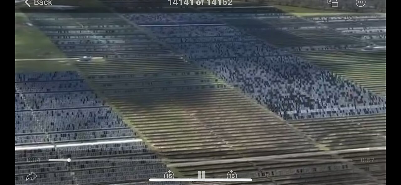 Hail in Texas Destroys Huge Solar Panel Area