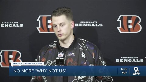 Bengals squad, fans no longer saying 'Why Not Us'