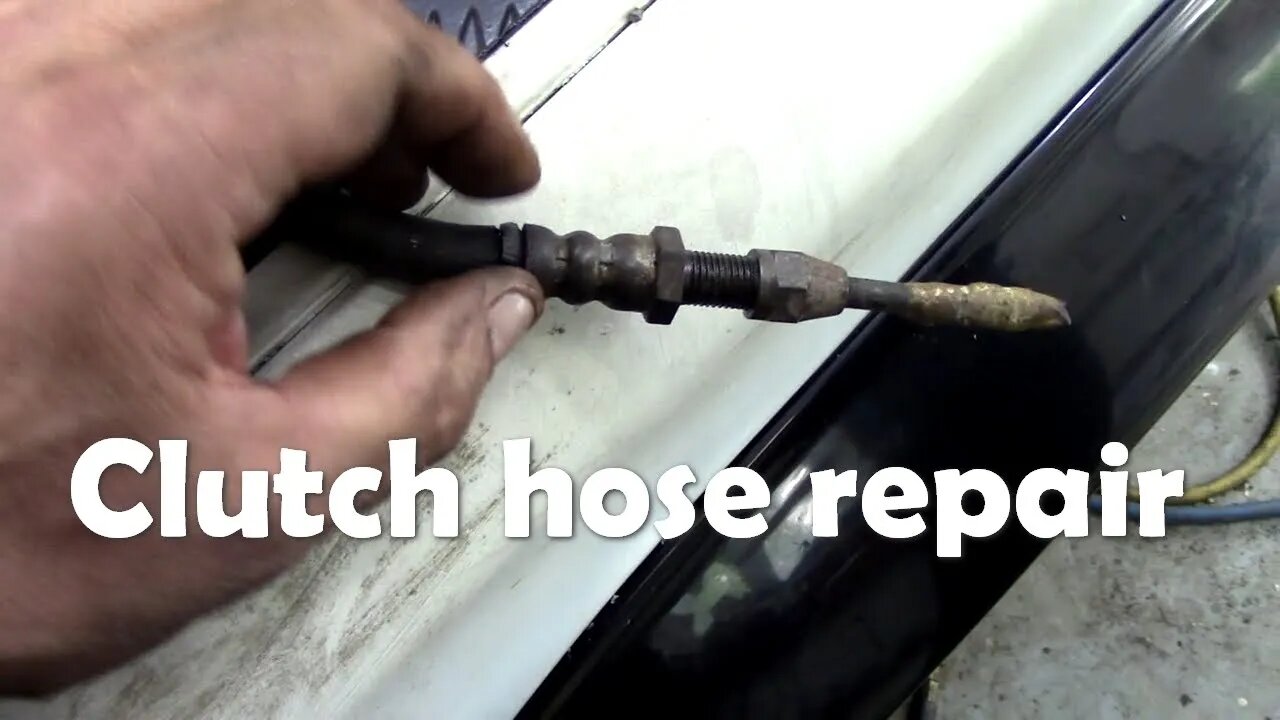 More problems with this 110 Clutch hose replacement