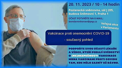 Současný pohled na vakcinaci Covid-19 - 20.11.2023 zdroj ktv live