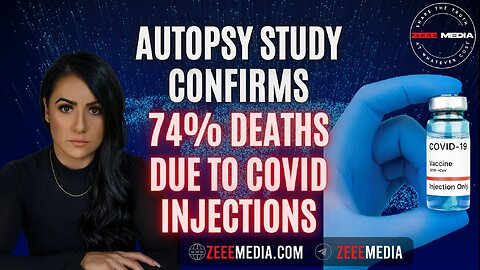 Dr. Peter McCullough - Autopsy Study Reveals that 74% of deaths caused by COVID injections.